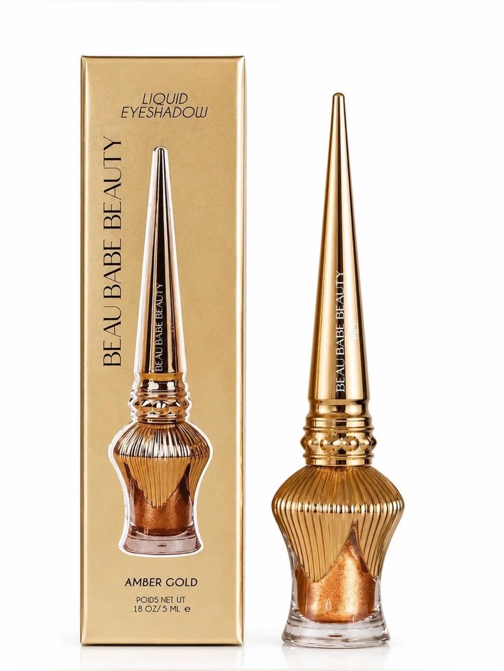Beau Babe Beauty Liquid Eyeshadow Shade: Amber Gold